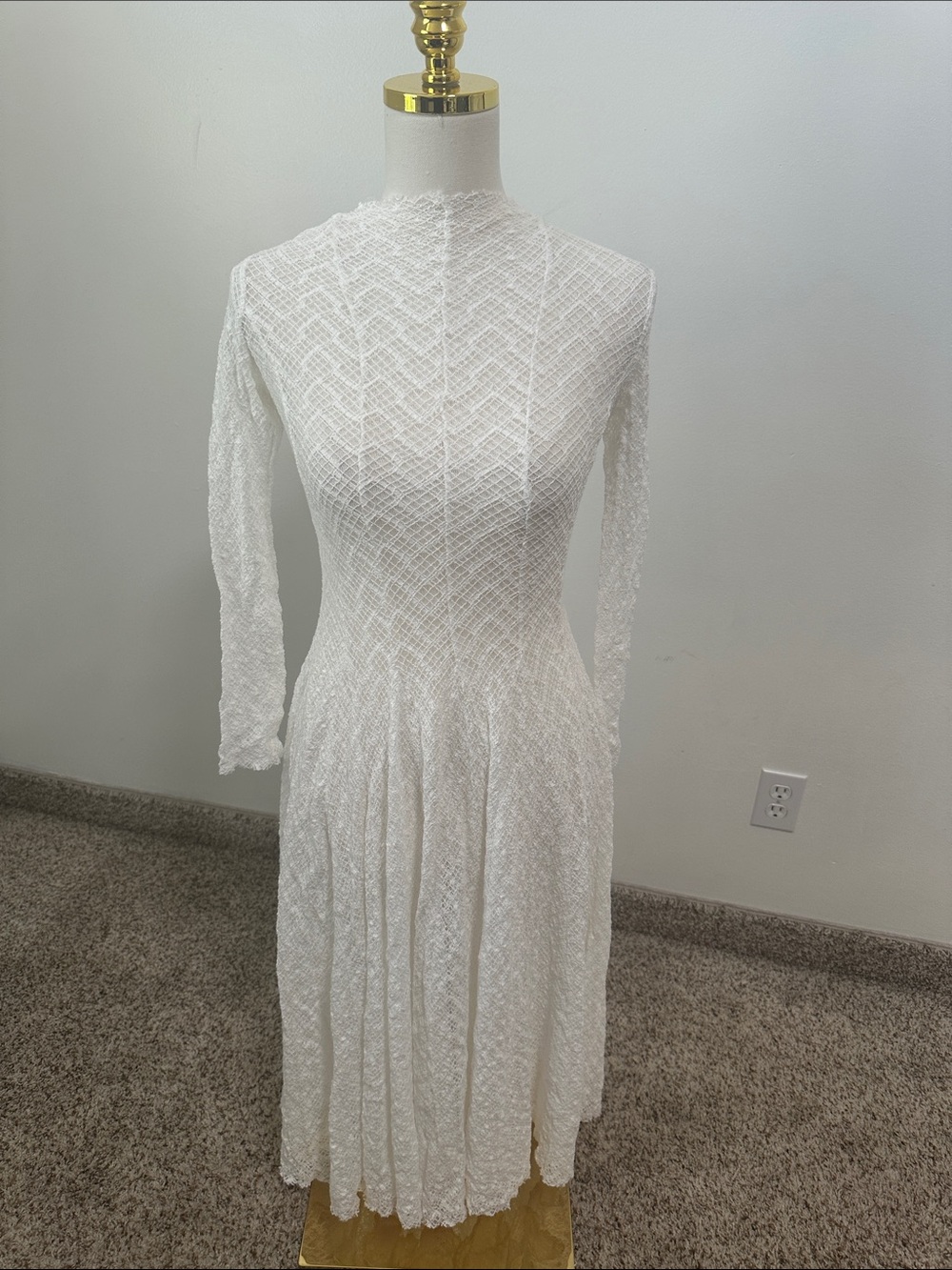 💕 NWT Chicwish x Abundance Sheer Lace Skater Dress